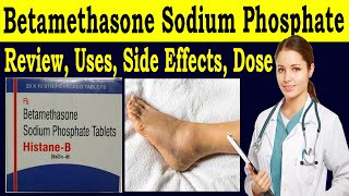 betamethasone sodium phosphate tablets uses  review histane B Tablets  Uses Side Effects Dose [upl. by Autry305]