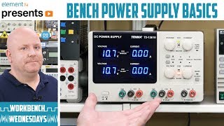 Instrument Basics Bench Power Supplies  Workbench Wednesdays [upl. by Ladiv]