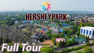 Hersheypark 2023  Full Tour amp Guide [upl. by Garek]