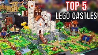 TOP 5 LEGO CASTLES [upl. by Phiona]