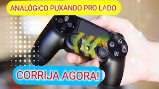 CONTROLE PS4 ANALÓGICO MEXENDO SOZINHO e DICAS PRA CONSERTAR [upl. by Afrikah618]