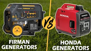 Firman Generators vs Honda Generators Understanding Differences Which Is the Winner [upl. by Marcellus866]