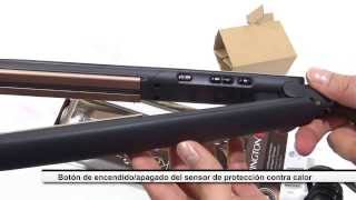 Review Unboxing Plancha De Cabello Remington Keratina Queratina S8590 Lcd [upl. by Teerprug]