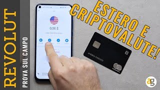 REVOLUT perfetta per CRIPTOVALUTE ALLESTERO e per GOOGLE PAY [upl. by Nosaes]