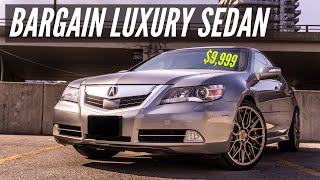 2010 Acura RL Best Luxury Sedan for 10000 [upl. by Ecreip]