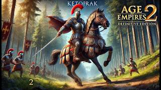 KETOPRAK DOMINATION Mastering the Byzantine Cataphracts  Age of Empires 2 DE Gameplay [upl. by Ainna104]