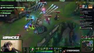 Sirhcez  Singed vs Darius  Top Ranked Gameplay [upl. by Phaidra]