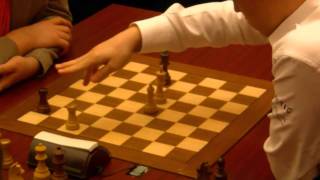 Carlsen vs Svidler ending World Blitz Chess Championship Moscow 18 Nov 2010 [upl. by Mendelson]