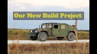 Starting Our Next Build Military Humvee M1026 Slant Back HMMWV [upl. by Anyg]