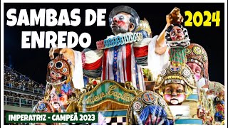 CD SAMBAS DE ENREDO 2024  RIO DE JANEIRO SAMBAS CAMPEÕES brasil carnaval2024 carnaval [upl. by Sheaff402]