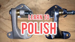 HOW TO POLISH ALUMINUM  Polishing Tutorial part 1 [upl. by Geilich208]