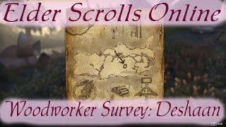 Woodworker Survey Deshaan Elder Scrolls Online [upl. by Annaerb]