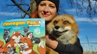 Finnegan Fox has his first childrens book [upl. by Atnauq519]