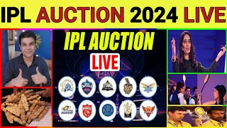 IPL AUCTION LIVE FROM DUBAI IPL AUCTION 2024 LIVE ALL LIVE UPDATE OF IPL AUCTION 2024 ipl [upl. by Nalym715]