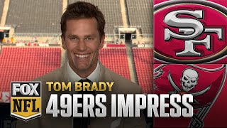 Tom Brady breaks down Brock Purdy 49ers impressive win over Buccaneers  NFL on FOX [upl. by Seana511]