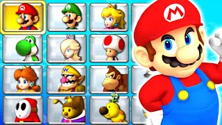 Mario Kart 7  All Characters Unlocked [upl. by Connell446]