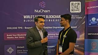 Exclusive  Group Captain Ajay Alawat CXO NuChain at World Blockchain Summit 2024 [upl. by Carrew]