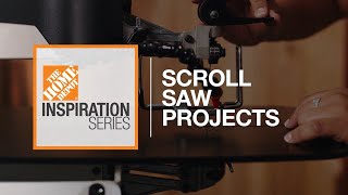 Scroll Saw Project Ideas  The Home Depot [upl. by Tillfourd]