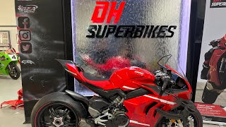 2020 V4 Ducati Superleggera DHSuperbikes [upl. by Artenehs]