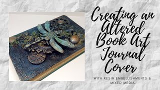 Christmas 2023 Altered Book Journal  Part 5  Finished Next Project [upl. by Ahsyekat599]