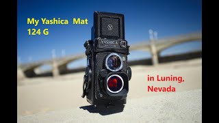 My Yashica Mat 124G in Luning Nevada [upl. by Mavis]