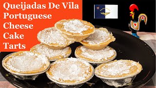 Queijadas Da Vila  Portuguese Cheesecake Tarts [upl. by Nuhsed655]