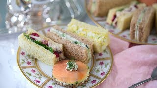 How to Make Tea Sandwiches [upl. by Olav]