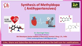 Synthesis of Methyldopa  Antihypertensives [upl. by Annoel912]