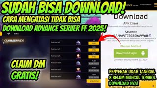 CARA DOWNLOAD ADVANCE SERVER FF FEBRUARI 2025  KAPAN BISA DOWNLOAD APK ADVANCE SERVER FF FEBRUARI [upl. by Eneles458]