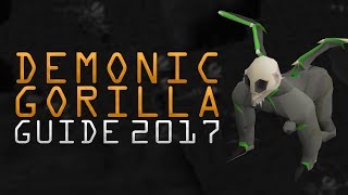 OSRS  Demonic Gorillas Guide [upl. by Yra]