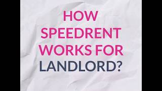 How SPEEDHOME Works for Landlords [upl. by Howenstein]