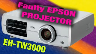 Repair of EPSON Projector  Identifying bad polarizer [upl. by Jennifer]