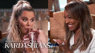 Khloé Kardashian amp Malika Haqq Make Plans To Visit Tristan in Cleveland  KUWTK  E [upl. by Garihc213]