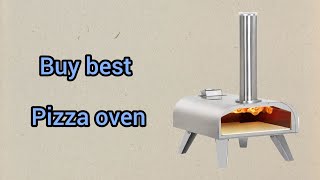 buy top best pizza oven BIG HORN OUTDOORS Pizza Ovens Wood Pellet 12” Pizza Oven Cooking Wood Fired [upl. by Niawtna]