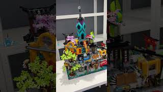 Lego Layout Ninjago City Markets combined and connected lego legoshorts [upl. by Irok]