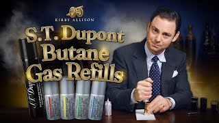 How to Refill Your ST Dupont Butane Gas Lighter  How to Refill Your Lighter  Kirby Allison [upl. by Kirrad346]