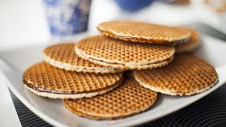 How to Make Stroopwafels Dutch Waffles [upl. by Grata]