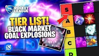 Black Market Goal Explosions Tier List Rankings  Rocket League [upl. by Wanfried]