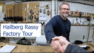 Hallberg Rassy Factory Tour Ellös Sweden Sailing Breezy Ep 1 HD 1080p [upl. by Bornie]