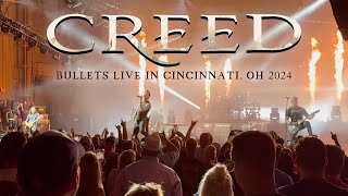 Creed  Bullets Live in Cincinnati OH 8224 [upl. by Niarbo613]