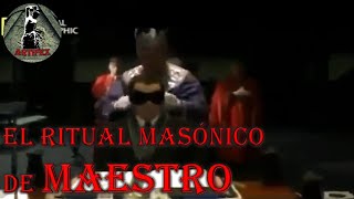 EL RITUAL MASÓNICO DE MAESTRO [upl. by Hecht]