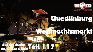 Weihnachtsmarkt in den Höfen von Quedlinburg im Harz mit Stadtrundgang Teil 117 [upl. by Lou]