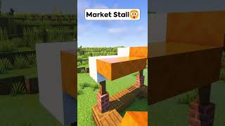 Minecraft Market Stall😲 Worlds Smallest Violin shorts minecraft [upl. by Llenrup]