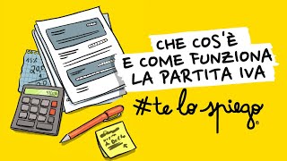 CHE COSÈ E COME FUNZIONA LA PARTITA IVA  TELOSPIEGO [upl. by Illek]