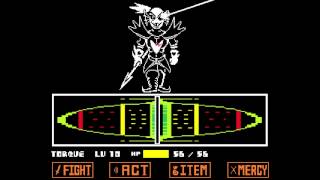 Undertale  Undyne fight Genocide run  Challenge [upl. by Gore]