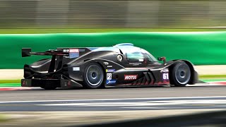 The Ginetta G61LTP3 is the best sounding LMP3 Gen 2 car Nissan V8 Engine w Rear Exhaust Roar [upl. by Backler]