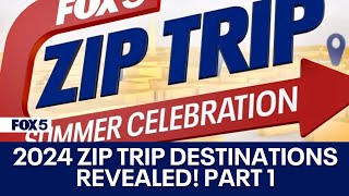 FOX 5 DC Summer 2024 Zip Trip Destinations Revealed PART 1 [upl. by Hagi]