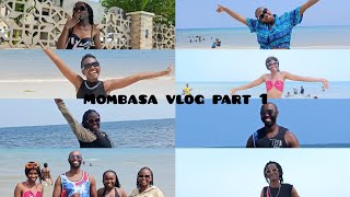 MOMBASA VLOG DAY 1 🤭 got on a jetski for the first time 🥹 [upl. by Yedrahs]