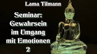 Gewahrsein im Umgang mit Emotionen 2  Lama Tilmann [upl. by Brittain]