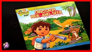 GO DIEGO GO quotDINOSAUR HIDEANDSEEKquot  Read Aloud  Storybook for kids children [upl. by Swec]